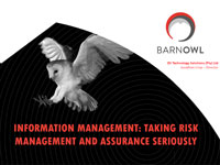 BarnOwl Information Management Presentation - IIA Namibia Conference